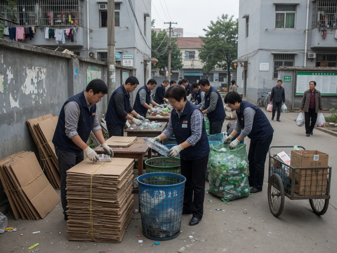 环境保护志愿服务方向示意